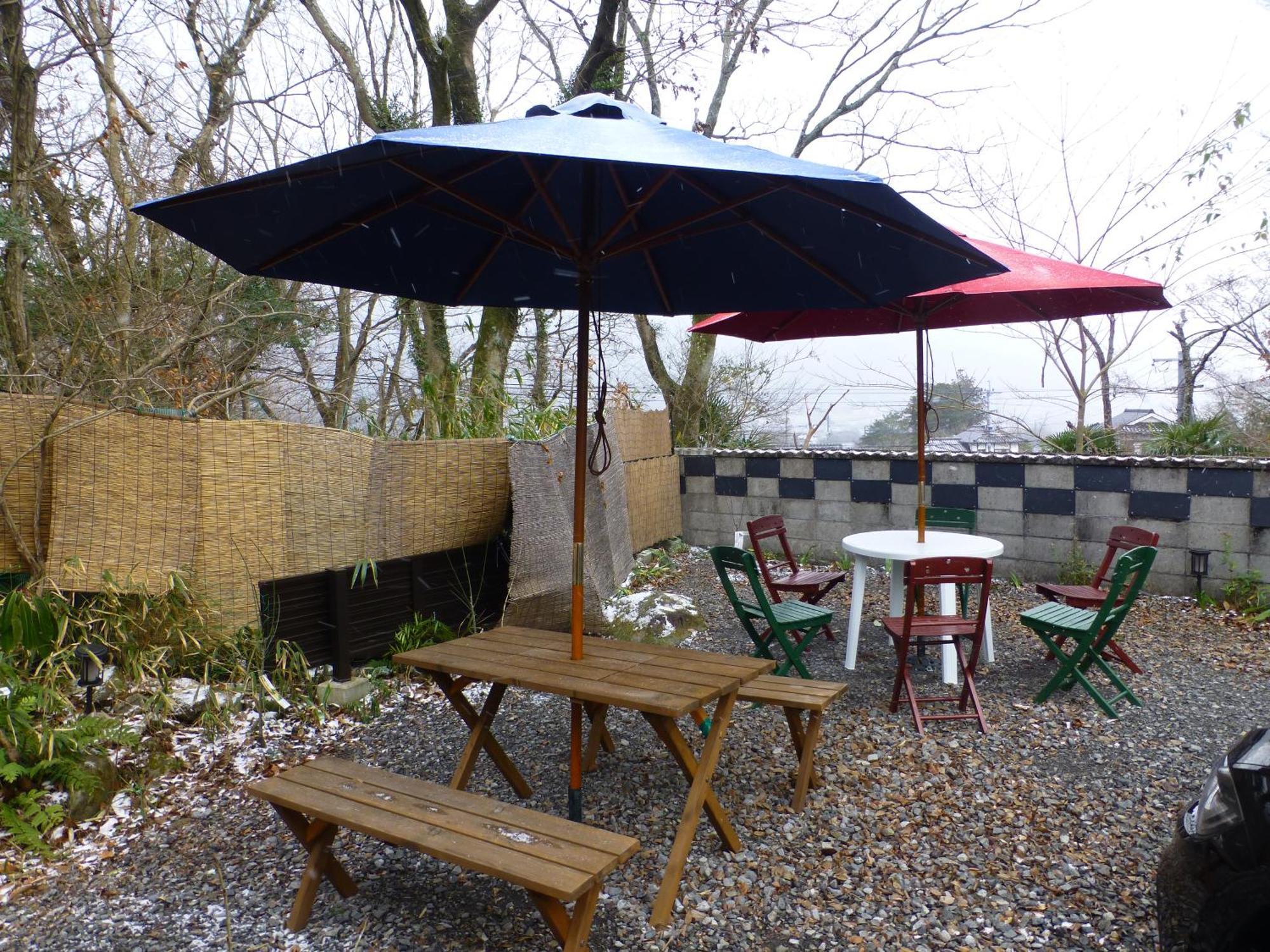 こや・かやき Apartment Yufu Bagian luar foto